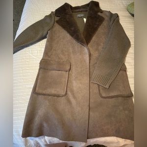 Never worn Anthropologie sweater/jacket